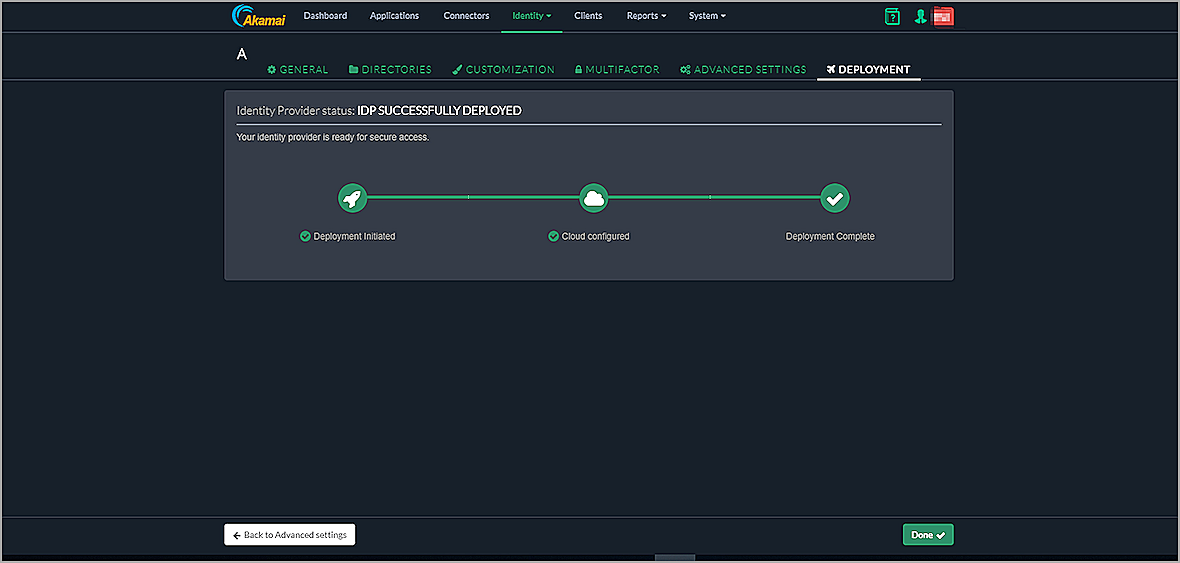 Screenshot of Akamai, picture2